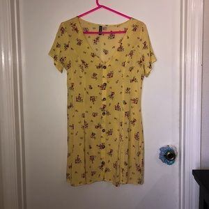 DIVIDED button down dress